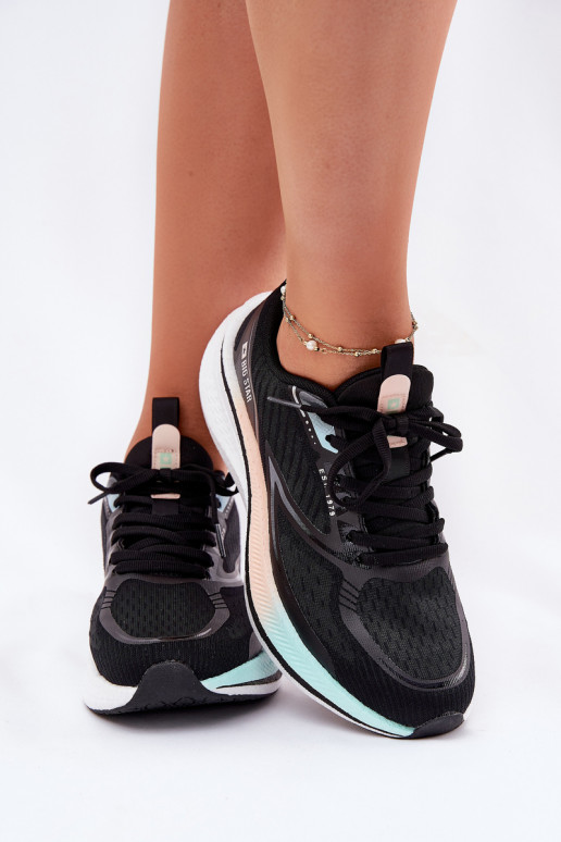 scarpe da ginnastica Femminile Big Star RR274A160 HI-POLY SYSTEM colore nero