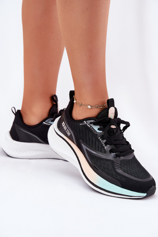 scarpe da ginnastica Femminile Big Star RR274A160 HI-POLY SYSTEM colore nero