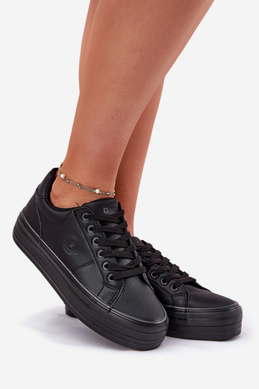 Eko Pelle Scarpe per il tempo libero con una piattaforma Big Star RR274299 colore nero