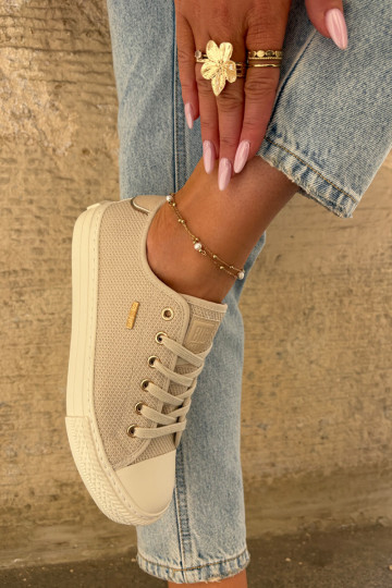  Scarpe per il tempo libero Big Star RR274767 beige