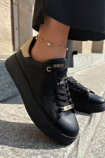 Scarpe modello sneakers Femminile in ecopelle Big Star RR274257 colore nero