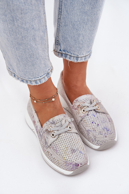 dalla pelle scamosciata scarpe Realizzato in pelle naturale con una piattaforma Artiker 56C2104 colore grigio dalla pelle scamosciata scarpe Realizzato in pelle naturale con una piattaforma Artiker 56C2104 colore grigio