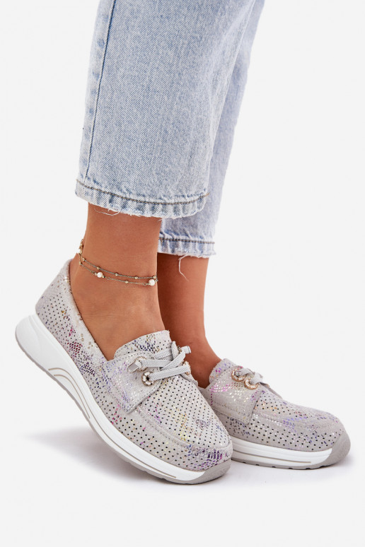 dalla pelle scamosciata scarpe Realizzato in pelle naturale con una piattaforma Artiker 56C2104 colore grigio dalla pelle scamosciata scarpe Realizzato in pelle naturale con una piattaforma Artiker 56C2104 colore grigio