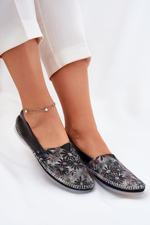 Ballerine con scritti Deveciejka T1930-39 colore nero Ballerine con scritti Deveciejka T1930-39 colore nero