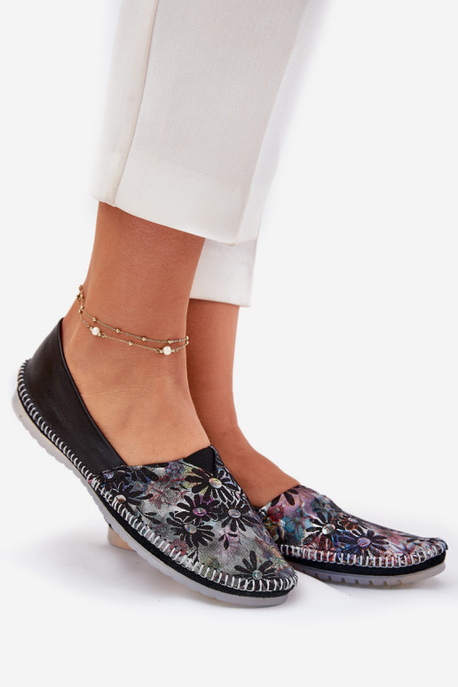 Ballerine con scritti Deveciejka T1930-39 colore nero Ballerine con scritti Deveciejka T1930-39 colore nero