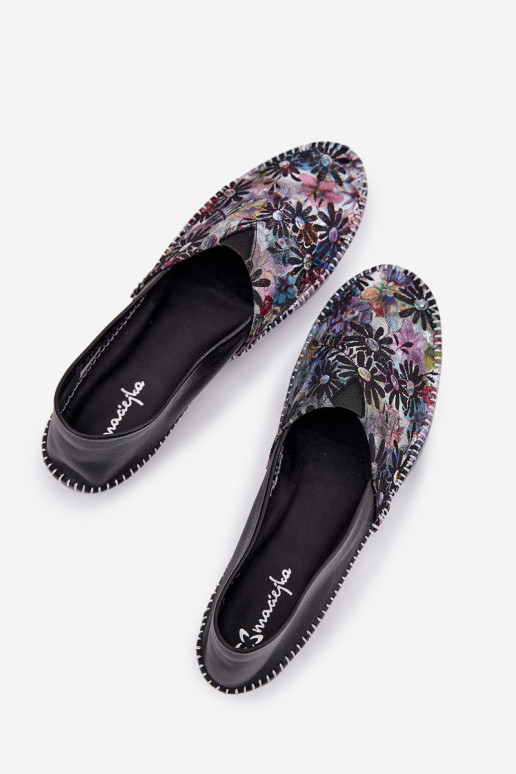 Ballerine con scritti Deveciejka T1930-39 colore nero Ballerine con scritti Deveciejka T1930-39 colore nero