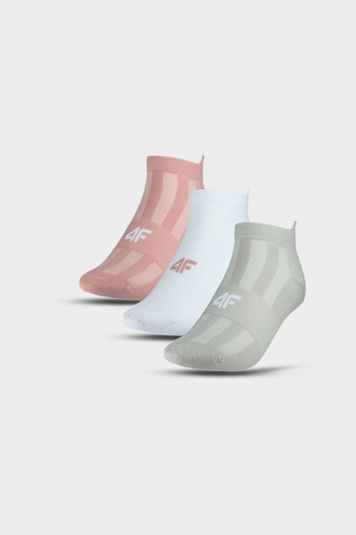 Skarpety TreningoAe Femminile 3 Coppie 4FINMM00UFSOF136-90S Colori differenti Skarpety TreningoAe Femminile 3 Coppie 4FINMM00UFSOF136-90S Colori differenti