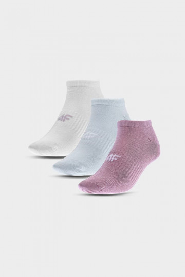 Calze quotidiane da donna alla caviglia 3 paia di vari colori