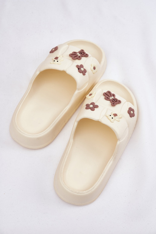 Pantofole leggere Pantofole Z Przypinkami colore avorio Redienna