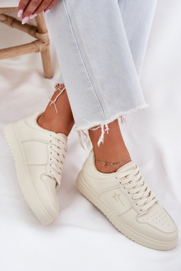 Sneakers da donna tipo scarpe Big Star RR274A243 HI-POLY SYSTEM color sabbia