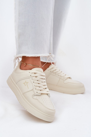 Sneakers da donna tipo scarpe Big Star RR274A243 HI-POLY SYSTEM color sabbia 2