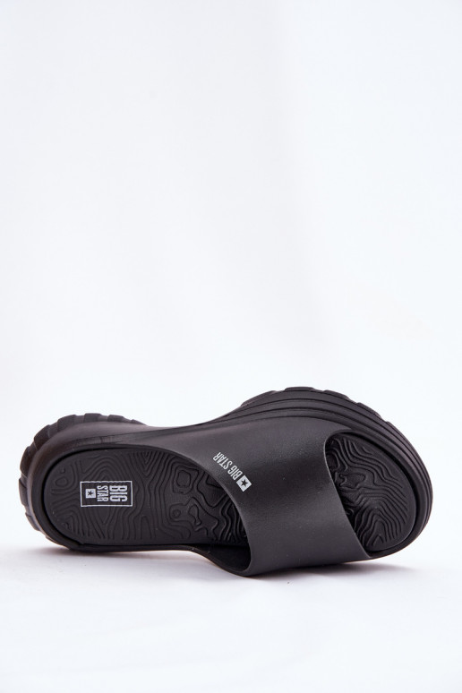 Pantofole leggere Pantofole da donna Big Star RR274A577 colore nero