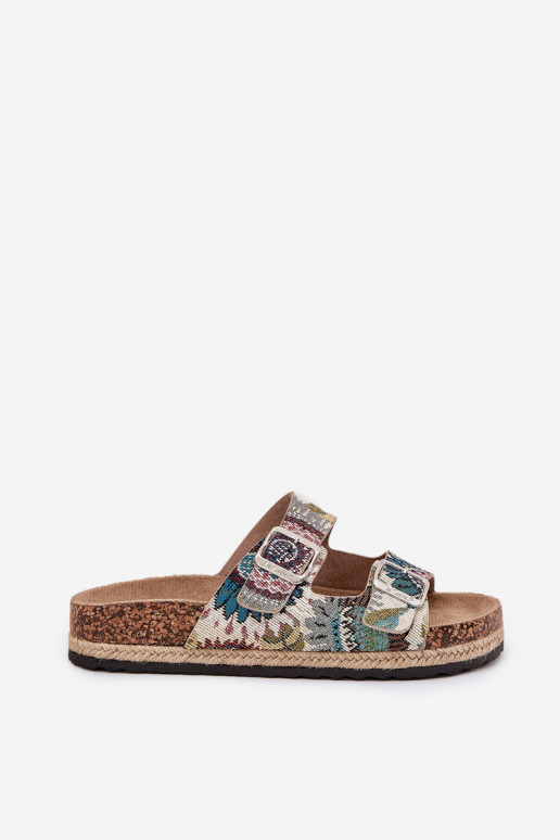 Elegantellato Pantofole da donna con una piattaforma con fibbie Lee Cooper LCIN-25-35-3483L Colori differenti Elegantellato Pantofole da donna con una piattaforma con fibbie Lee Cooper LCIN-25-35-3483L Colori differenti