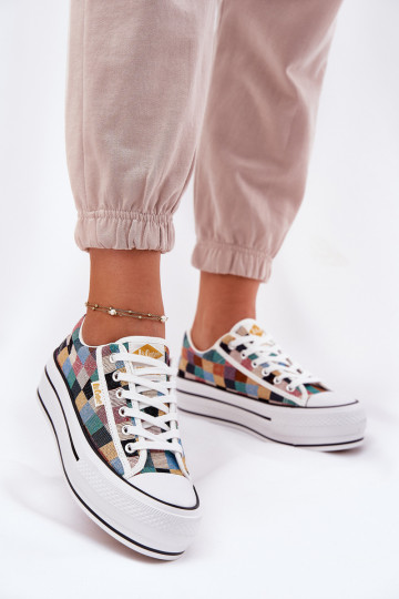 Elegantellato Scarpe per il tempo libero con una piattaforma Lee Cooper LCIN-25-31-3441L Colori differenti 2