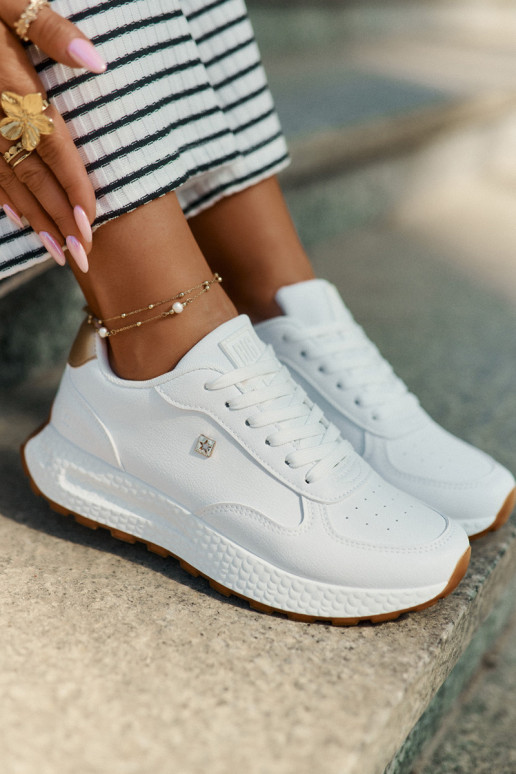 Scarpe sportive da donna Big Star RR274629 HI-POLY SYSTEM colore bianco