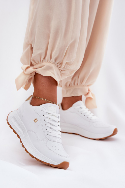 Scarpe sportive da donna Big Star RR274629 HI-POLY SYSTEM colore bianco