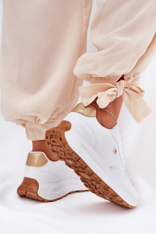 Scarpe sportive da donna Big Star RR274629 HI-POLY SYSTEM colore bianco