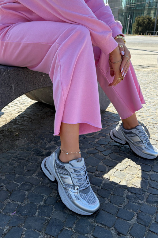 Scarpe sportive grigie da donna Big Star RR274A193