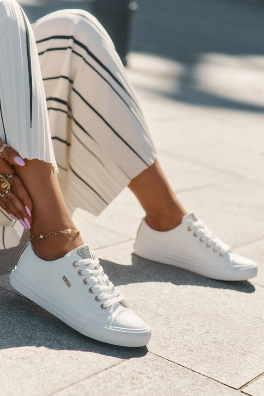 Batelai bianchi casual in ecopelle da donna Big Star RR274748