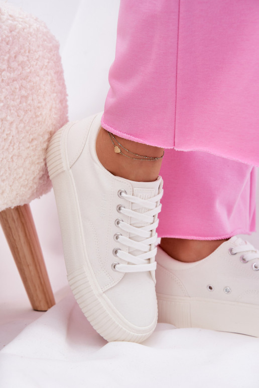 Batelai bianchi casual da donna Big Star RR274405