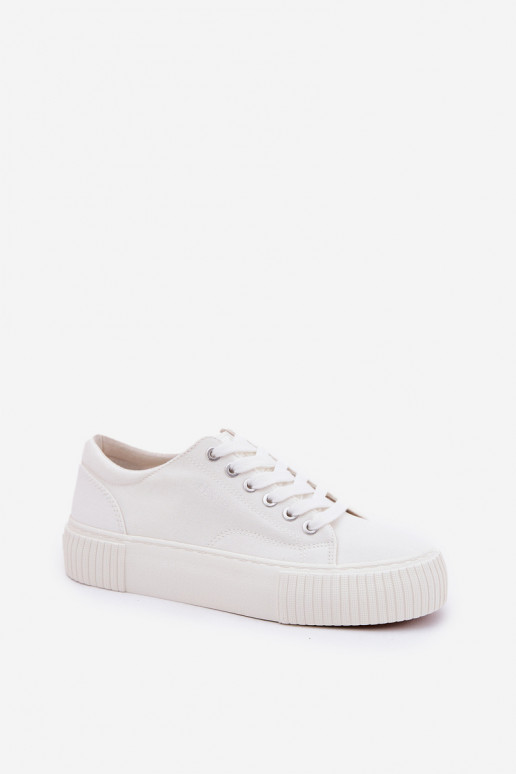 Batelai bianchi casual da donna Big Star RR274405