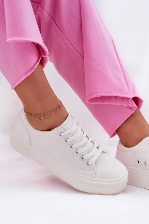 Batelai bianchi casual da donna Big Star RR274405