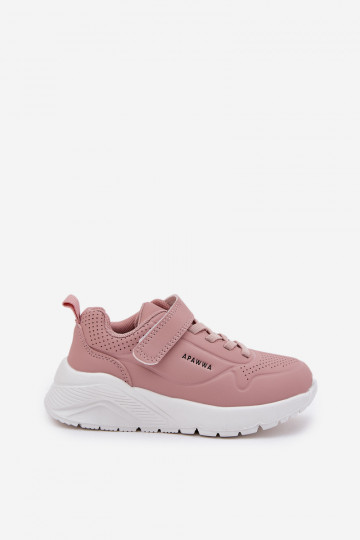 Infantile  scarpe da ginnastica con una piattaforma colore rosa Mirivia 2