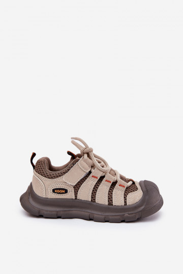 Scarpe per bambini Stile sportivo Trekking beige Falenisa 2