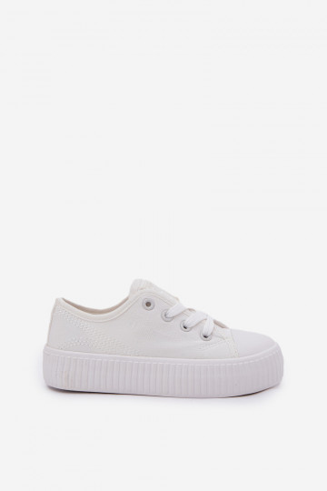 scarpe casual Infantile con lacci Big Star RR374009 Colore bianco 2