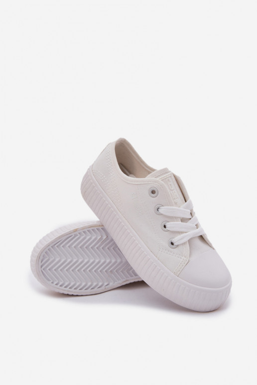 scarpe casual Infantile con lacci Big Star RR374009 Colore bianco