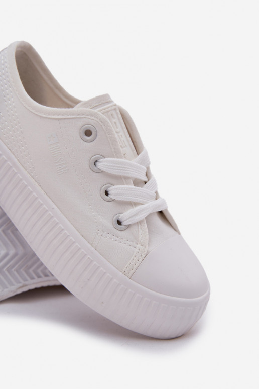 scarpe casual Infantile con lacci Big Star RR374009 Colore bianco