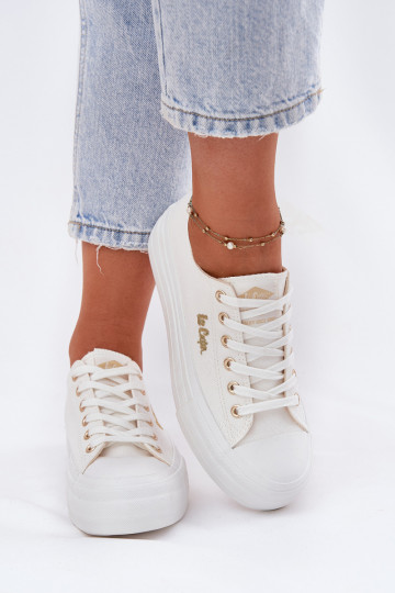 Scarpe per il tempo libero con una piattaforma Lee Cooper LCIN-25-02-3289 Colore bianco 2