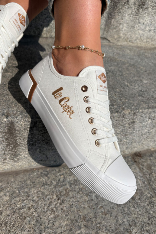 scarpe casual  Femminile Lee Cooper LCIN-25-31-3428L Colore bianco