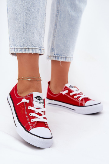  Scarpe per il tempo libero Lee Cooper LCIN-25-02-3298L colore rosso