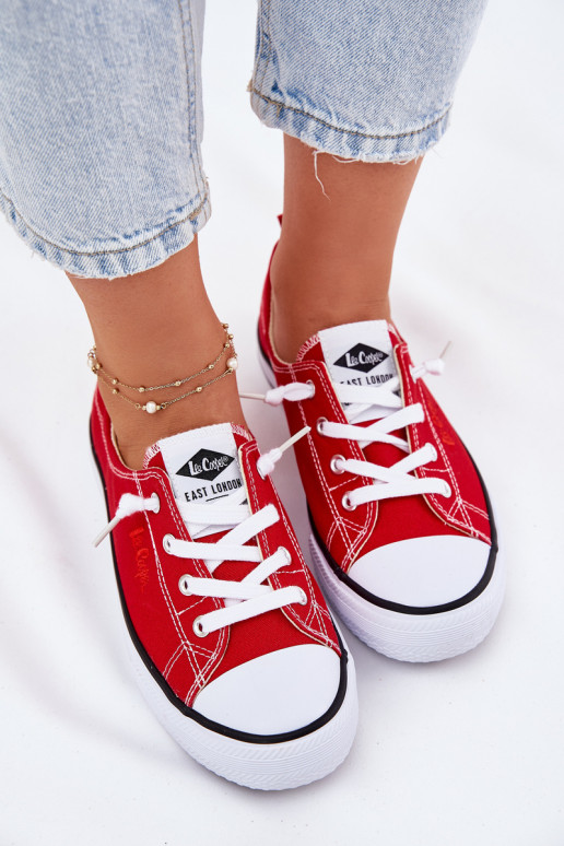  Scarpe per il tempo libero Lee Cooper LCIN-25-02-3298L colore rosso