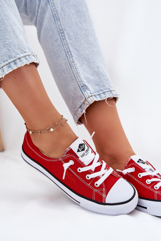  Scarpe per il tempo libero Lee Cooper LCIN-25-02-3298L colore rosso