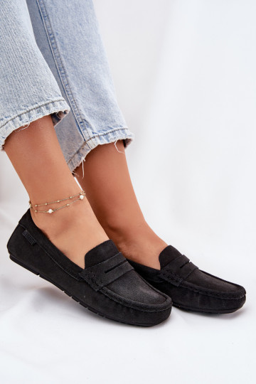 Mocassini in suede Big Star RR274948 colore nero