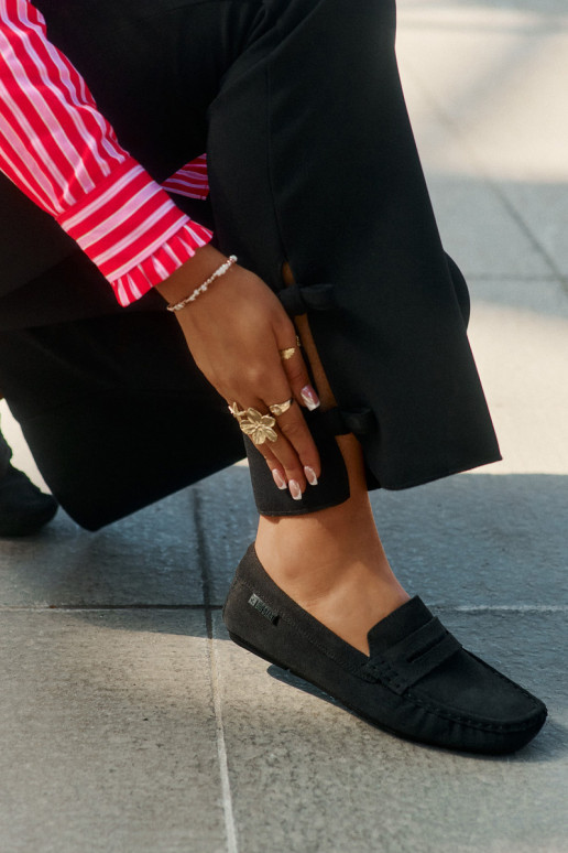 Mocassini in suede Big Star RR274948 colore nero Mocassini in suede Big Star RR274948 colore nero