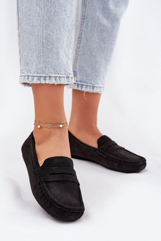 Mocassini in suede Big Star RR274948 colore nero Mocassini in suede Big Star RR274948 colore nero