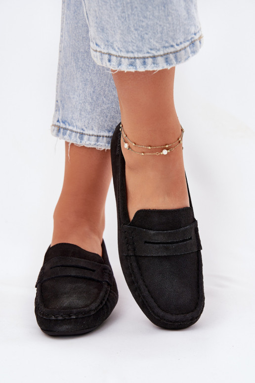 Mocassini in suede Big Star RR274948 colore nero Mocassini in suede Big Star RR274948 colore nero