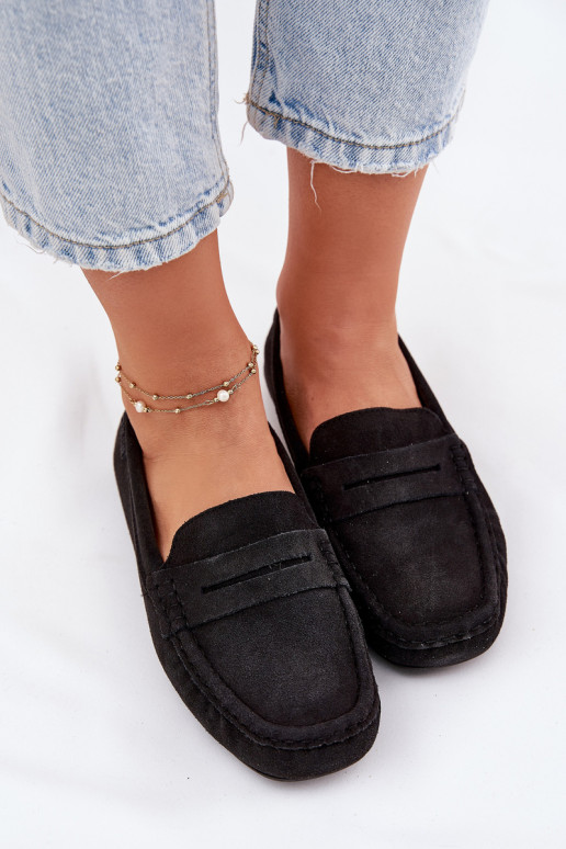 Mocassini in suede Big Star RR274948 colore nero Mocassini in suede Big Star RR274948 colore nero