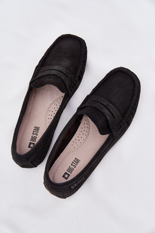 Mocassini in suede Big Star RR274948 colore nero Mocassini in suede Big Star RR274948 colore nero