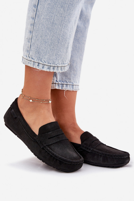 Mocassini in suede Big Star RR274948 colore nero Mocassini in suede Big Star RR274948 colore nero