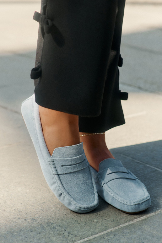 Mocassini in suede Big Star RR274943 colore blu Mocassini in suede Big Star RR274943 colore blu