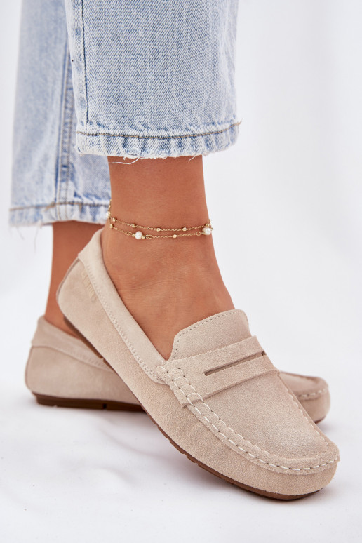 Mocassini in suede Big Star RR274947 colore sabbia Mocassini in suede Big Star RR274947 colore sabbia