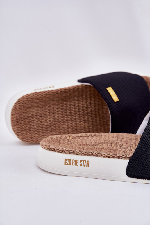 Pantofole da donna Big Star RR274A108 colore nero