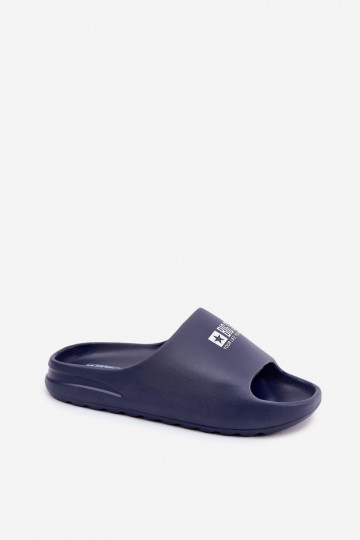 Pantofole leggere Pantofole Deveschio Z Logo Big Star RR174A014 blu scuro