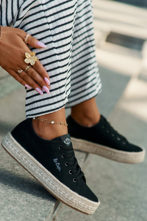 Scarpe casual con lacci Lee Cooper LCIN-25-44-3216 nere Scarpe casual con lacci Lee Cooper LCIN-25-44-3216 nere