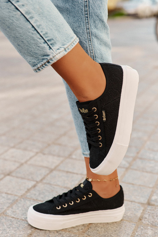 Scarpe casual con lacci Lee Cooper LCIN-25-31-3439L nere