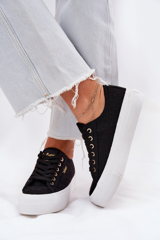 Scarpe casual con lacci Lee Cooper LCIN-25-31-3439L nere